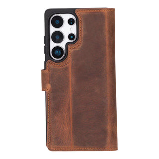Bouletta Phone Case Magic Samsung Galaxy S25 Ultra Detachable Leather Wallet Case Premium Koruma