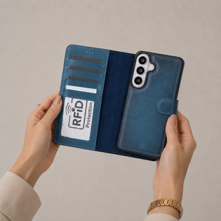 Bouletta Phone Case Magic Samsung Galaxy S26 Detachable Leather Wallet Case Premium Koruma