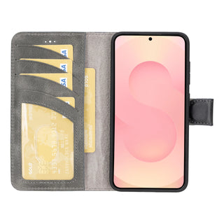 Bouletta Phone Case Magic Samsung Galaxy S26 Leather Detachable Wallet Case Premium Koruma