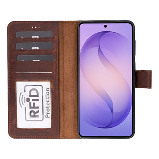 Bouletta Phone Case Magic Samsung Galaxy S26 Leather Detachable Wallet Case Premium Koruma