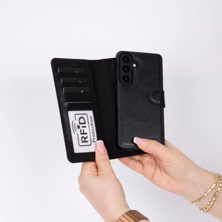 Bouletta Phone Case Magic Samsung Galaxy S26 Plus Detachable Leather Wallet Case Premium Koruma