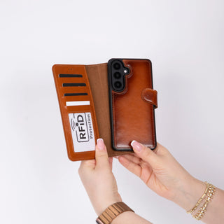 Bouletta Phone Case Magic Samsung Galaxy S26 Plus Detachable Leather Wallet Case Premium Koruma