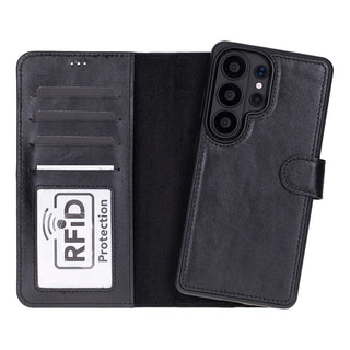 Bouletta Phone Case Magic Samsung Galaxy S26 Ultra Detachable Leather Wallet Case Premium Koruma