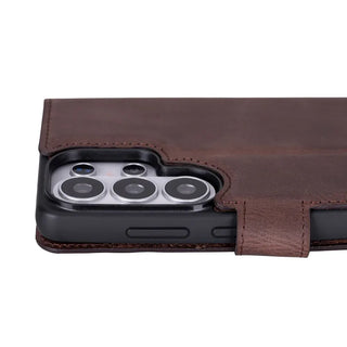 Bouletta Phone Case Magic Samsung Galaxy S26 Ultra Leather Detachable Wallet Case Premium Koruma