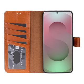 Bouletta Phone Case Magic Samsung Galaxy S26 Ultra Leather Detachable Wallet Case Premium Koruma