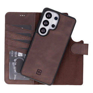 Bouletta Phone Case Magic Samsung Galaxy S26 Ultra Leather Detachable Wallet Case Premium Koruma