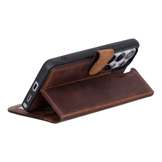 Bouletta Phone Case Magic Samsung Galaxy S26 Ultra Leather Detachable Wallet Case Premium Koruma