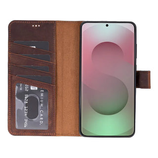 Bouletta Phone Case Magic Samsung Galaxy S26 Ultra Leather Detachable Wallet Case Premium Koruma