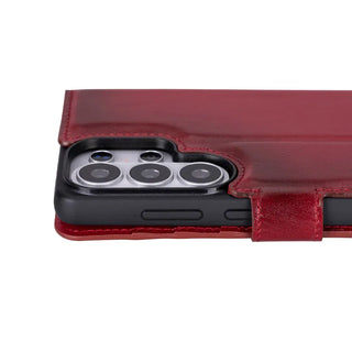 Bouletta Phone Case Magic Samsung Galaxy S26 Ultra Leather Detachable Wallet Case Premium Koruma