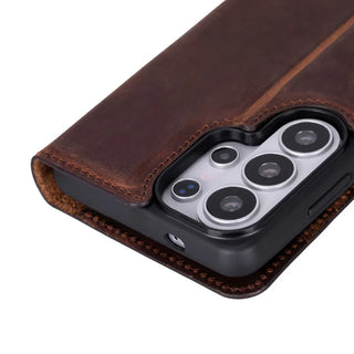Bouletta Phone Case Magic Samsung Galaxy S26 Ultra Leather Detachable Wallet Case Premium Koruma