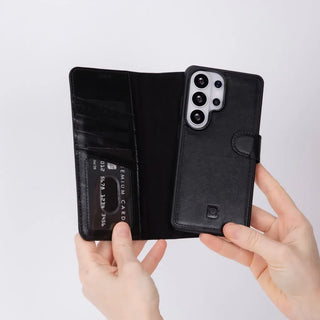 Bouletta Phone Case Magic Samsung Galaxy S26 Ultra Leather Detachable Wallet Case Premium Koruma