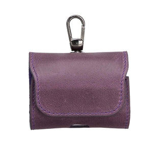 Bouletta AirPods Case Mai Magnet AirPods 1 and AirPods 2 Leather Case with Hook Premium Koruma