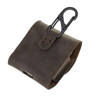 Bouletta AirPods Case Mai Magnet AirPods 1 and AirPods 2 Leather Case with Hook Premium Koruma