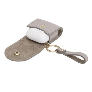 Bouletta AirPods Case Mai Magnet AirPods 1 and AirPods 2 Leather Case with Hook Premium Koruma