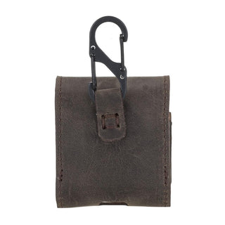 Bouletta AirPods Case Mai Magnet AirPods 1 and AirPods 2 Leather Case with Hook Premium Koruma