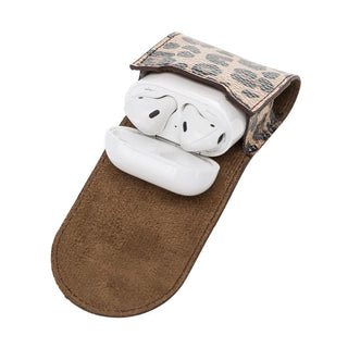 Bouletta AirPods Case Mai Magnet AirPods 1 and AirPods 2 Leather Case with Hook Premium Koruma