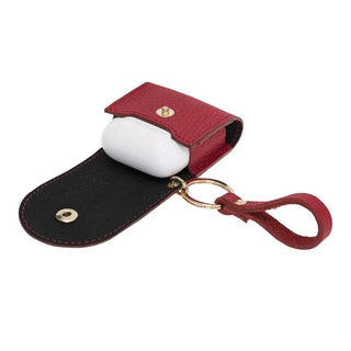 Bouletta AirPods Case Mai Magnet AirPods 1 and AirPods 2 Leather Case with Hook Premium Koruma
