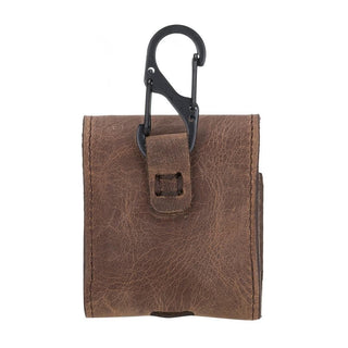 Bouletta AirPods Case Mai Magnet AirPods 1 and AirPods 2 Leather Case with Hook Premium Koruma