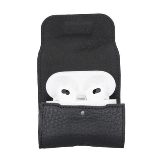 Bouletta AirPods Case Mai Magnet AirPods 1 and AirPods 2 Leather Case with Hook Premium Koruma