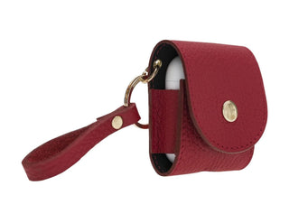 Bouletta AirPods Case Mai Snap AirPods 1 and AirPods 2 Leather Case with Hook Premium Koruma