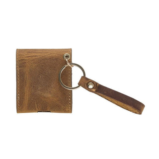 Bouletta AirPods Case Mai Snap AirPods 1 and AirPods 2 Leather Case with Hook Premium Koruma