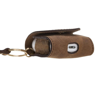 Bouletta AirPods Case Mai Snap AirPods 1 and AirPods 2 Leather Case with Hook Premium Koruma