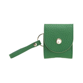 Bouletta AirPods Case Celadon Mai Snap AirPods 1 and AirPods 2 Leather Case with Hook Premium Koruma