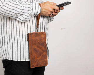 Bouletta Men Wallet Majeste Leather Clutch Bag Premium Koruma