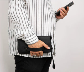 Bouletta Men Wallet Majeste Leather Clutch Bag Premium Koruma