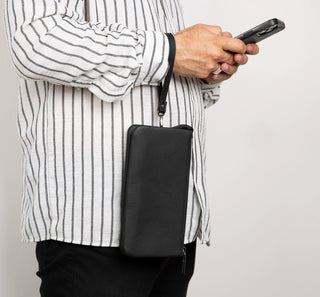 Bouletta Men Wallet Majeste Leather Clutch Bag Premium Koruma