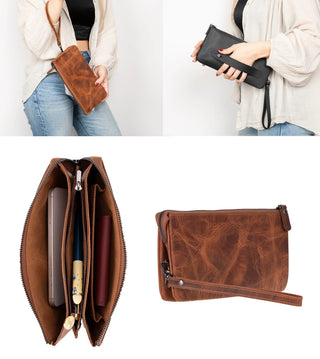Bouletta Men Wallet Majeste Leather Clutch Bag Premium Koruma