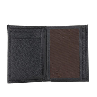 Bouletta Men Wallet Pebble Black Maka Leather Men's Wallet Premium Koruma