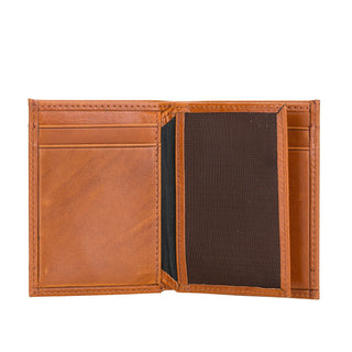 Bouletta Men Wallet Sandy Tan Maka Leather Men's Wallet Premium Koruma