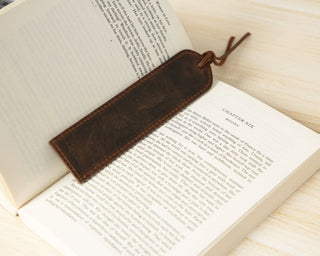 Bouletta Bookmark Markora Stitched Leather Bookmark Premium Koruma