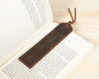 Bouletta Bookmark Markora Stitched Leather Bookmark Premium Koruma