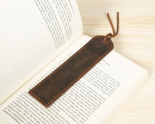 Bouletta Bookmark Markora Stitched Leather Bookmark Premium Koruma