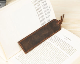 Bouletta Bookmark Markora Stitched Leather Bookmark Premium Koruma