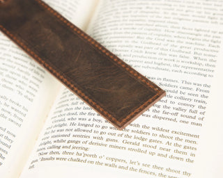 Bouletta Bookmark Markora Stitched Leather Bookmark Premium Koruma
