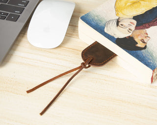 Bouletta Bookmark Markora Stitched Leather Bookmark Premium Koruma