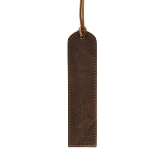 Bouletta Bookmark Saddle Brown Markora Stitched Leather Bookmark Premium Koruma
