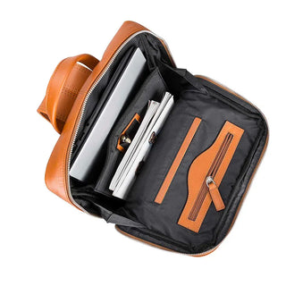 Bouletta MacBook / Laptop Backpack Marlow Leather Backpack Premium Koruma
