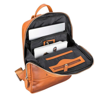 Bouletta MacBook / Laptop Backpack Marlow Leather Backpack Premium Koruma