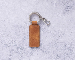 Bouletta Keyring Golden Tan Mina Leather Keyring Premium Koruma
