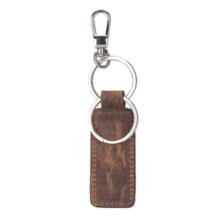 Bouletta Keyring Saddle Brown Mina Leather Keyring Premium Koruma