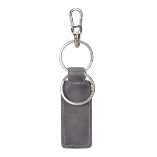 Bouletta Keyring Sandy Gray Mina Leather Keyring Premium Koruma
