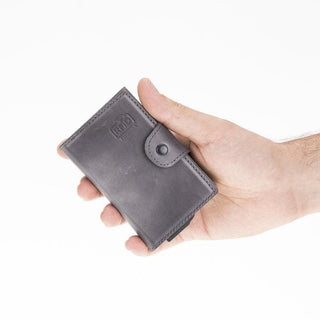 Bouletta Card Holder Mondello Leather Detachable Card Holder Premium Koruma