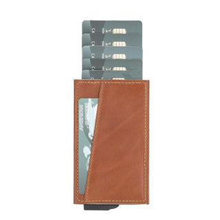 Bouletta Card Holder Mondello Leather Detachable Card Holder Premium Koruma