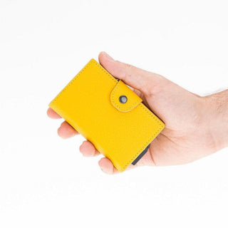 Bouletta Card Holder Mondello Leather Detachable Card Holder Premium Koruma