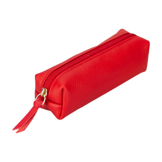 Bouletta Pencil Case Vermilion Multibox Leather Pencil Case Premium Koruma