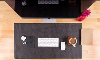 Bouletta Desk Mat Natural Leather Desk Mat Large Premium Koruma